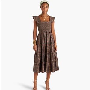 Ellie Nap Dress- jewel brocade XXS
